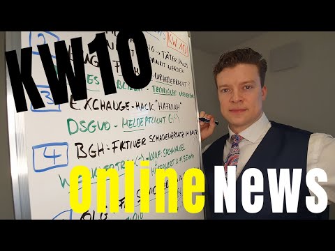 Onlinehandel-News -Top5 - KW 10 | Anwaltskanzlei Mehrmann