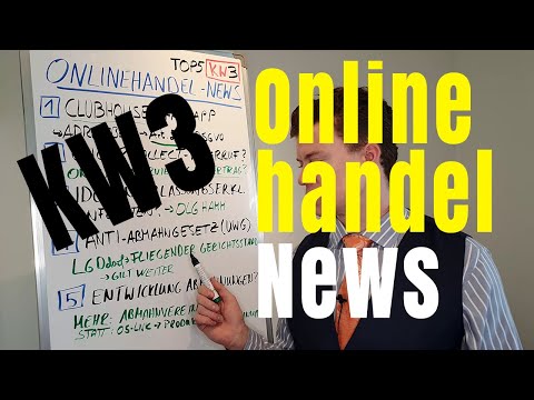 Onlinehandel-News - Top5 - KW 3 | Anwaltskanzlei Mehrmann