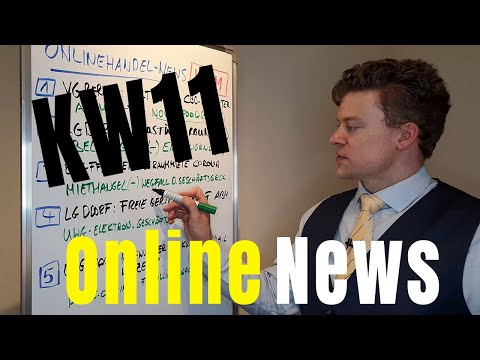 Onlinehandel-News -Top5 - KW 11 | Anwaltskanzlei Mehrmann