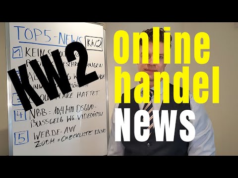 Onlinehandel-News - Top5 - KW 2 | Anwaltskanzlei Mehrmann