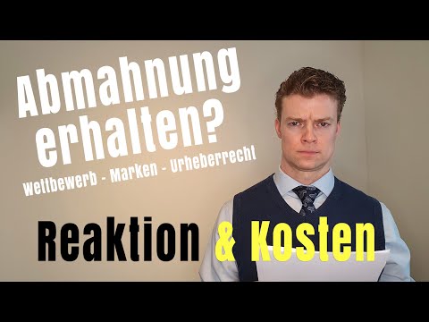 Abmahnung erhalten - Kosten &amp; Reaktionsmöglichkeiten | Anwaltskanzlei Mehrmann